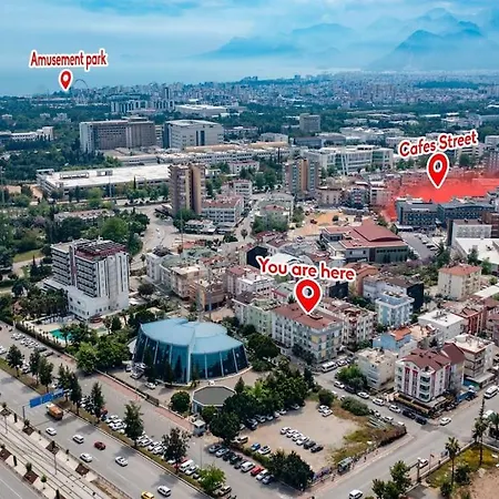 Basement Floor, Konforlu, Ferah, Genis 1+1 '24' أنطاليا